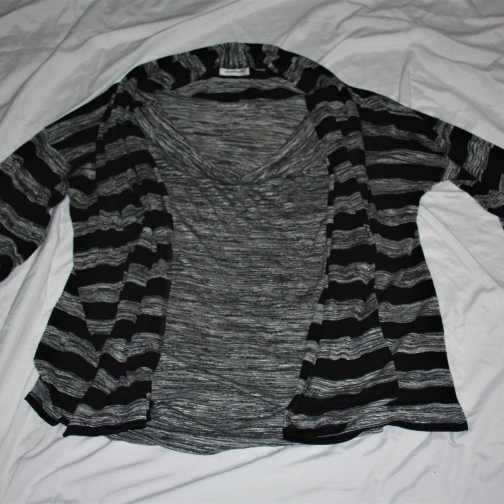 Avenue Sleeveless Top and Cardigan Set